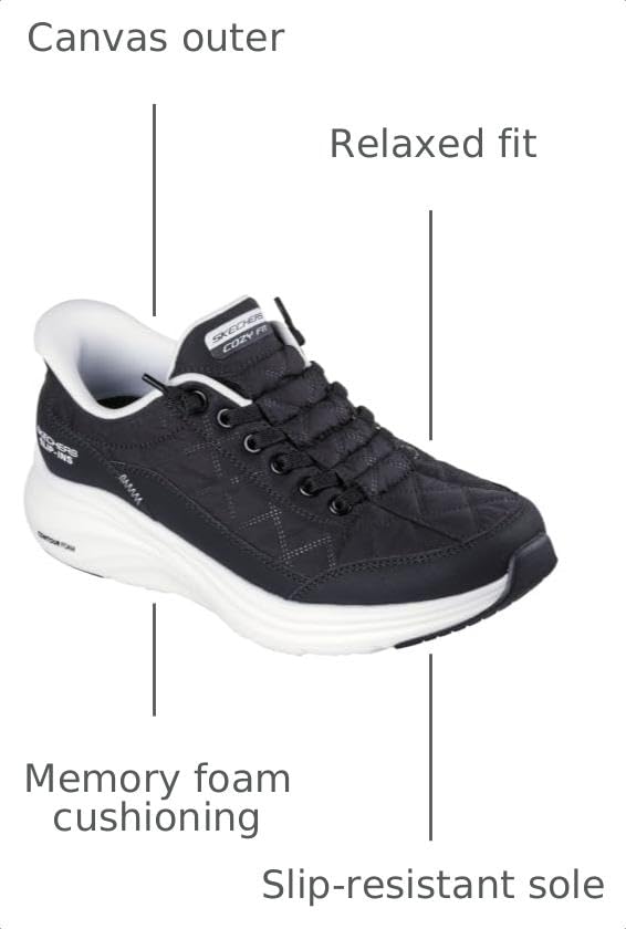 Image of Skechers Men's Max Cushioning Glide Step Advert Hands Free Slip-ins | Hands Free Slip-Ins, Max Cushioning, Glide Step Midsole, Air-Cooled Goga Mat Insole, Ultra Go Foam, Goodyear Outsole