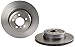 Brembo 09.9924.11 UV Coated Rear Disc Brake Rotor