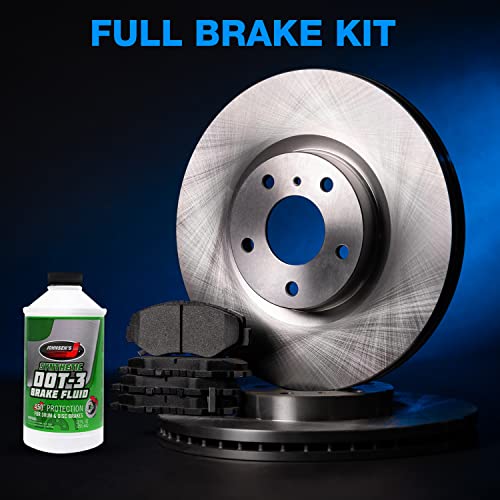 Image of Power Sport Front and Rear Brake Kit Fits 2015-2020 Chevrolet Colorado