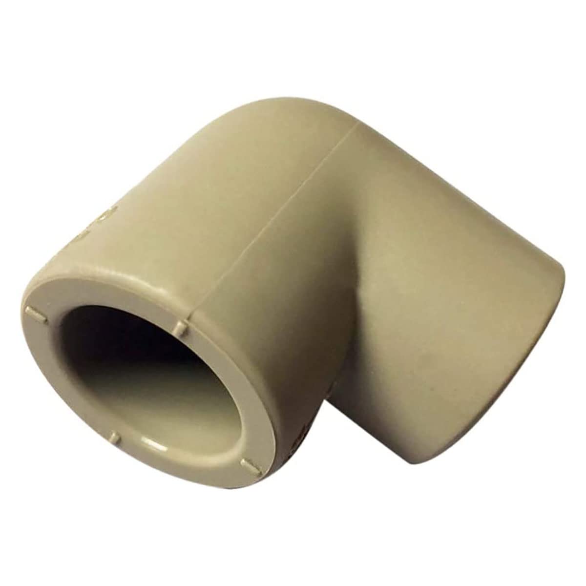 Accesorios de tubería de plástico, conectores de tubería de agua PPRAccesorios de tubería de agua PPR Conector de codo igual de 90 grados 1 pieza(110mm)