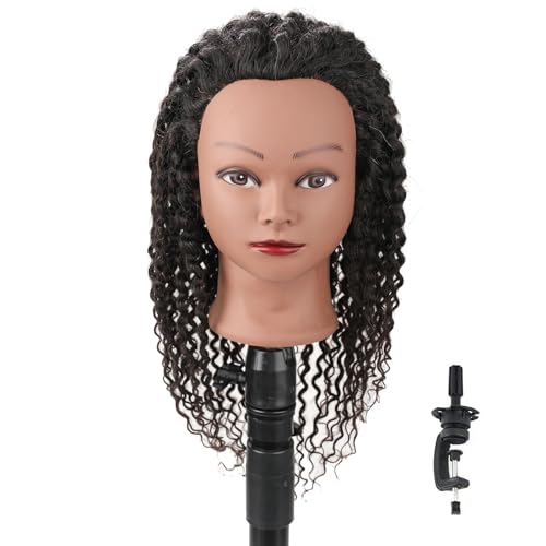 Stancia Black Mannequin Head