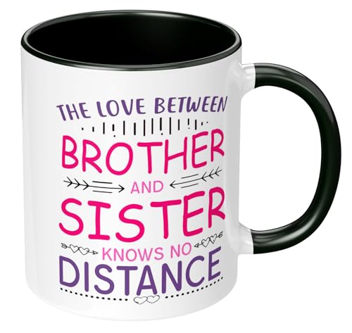 Image of Rakhi for Brother Printed Mug with Keychain Best Rakhi Combo Gift for Brother & Sister Rakshabandhan Return Gifts for Sister White 350ml Coffee Mug(Pack of 5)(Combo Set)(RMCKRCG310)