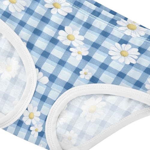 GuoChe Cotton Panties Elastic Waistband Panties Breathable Toddler Underwear for Girls in Sizes 2T,3T, 4T, 5T, 6Y and 8Y4