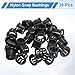 uxcell 38 Pcs Cable Snap Bushing Grommet, 7/16