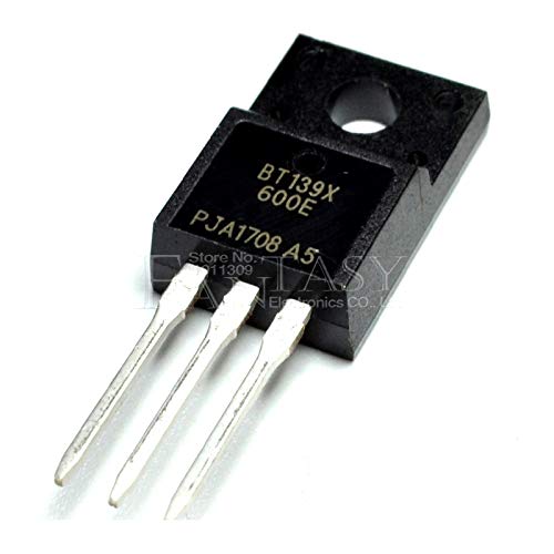 10pcs BT139X-600E BT139X TO-220F BT139-600E TO-220 BT139X-600: Amazon ...