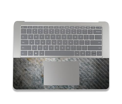 Image of MightySkins Carbon Fiber Skin Compatible with Microsoft Surface Laptop Studio 2 (2023) Full Wrap Kit - Shadow Concrete | Protective, Durable Textured Carbon Fiber Finish | Made in The USA