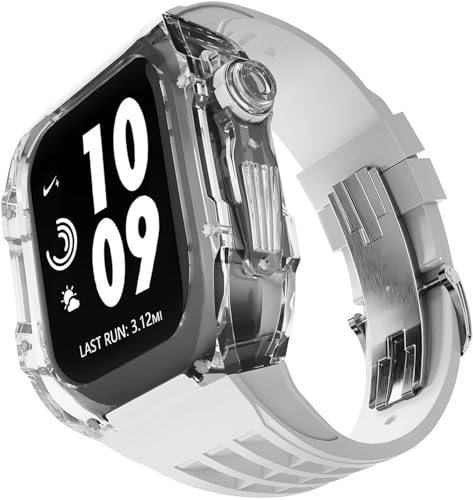 Kit de modification pour iWatch Ultra 49mm avec bracelet de montre de luxe et boîtier