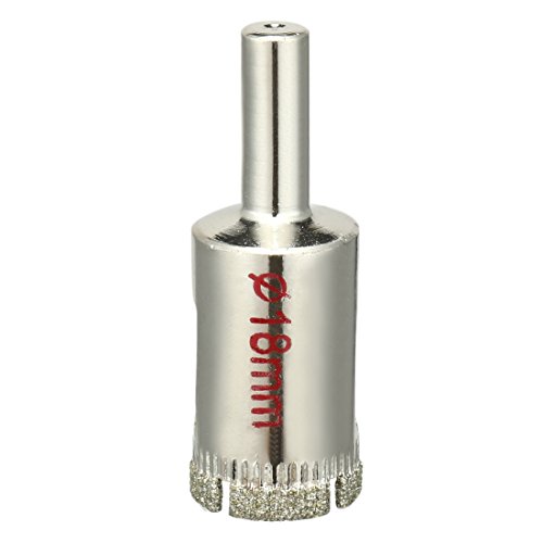 Broca para sierra de agujeros 18 mm con recubrimiento diamante miniatura 2