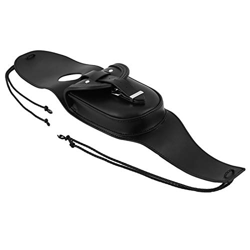 Kraftstofftank Abdeckbeutel, schwarzes Leder Tankdeckel Pad Bid mit Beutel für Motorrad XL 883 1200