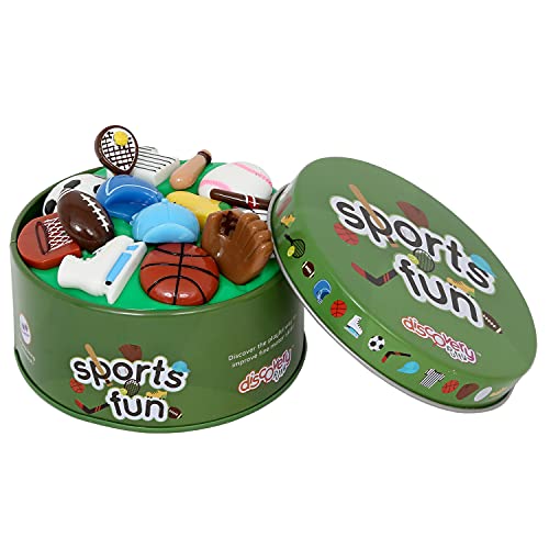 Fun & Function The Original Discovery Putty - Therapy Putty for Kids w/Hidden Sport Themed Pieces - Sensory Putty/Play Putty - Kids Putty for Special...