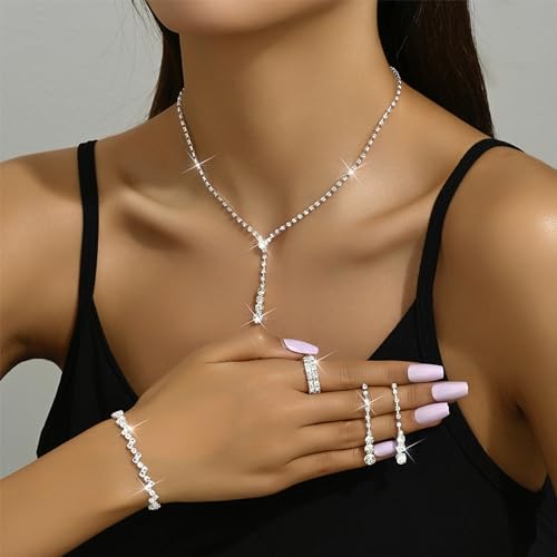 Conjunto de joyas para dama de honor ideal como regalo de bodas 6