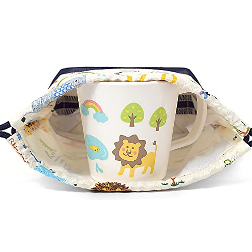 Sac à déjeuner à cordon petit format Savannah COLORFUL CANDY STYLE - 6