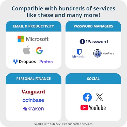 Yubico NFC Security Key - USB-C, 2FA Certified, Black - Image 5