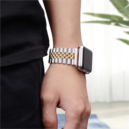 Bracelet Apple Watch en acier inoxydable avec boucle déployante