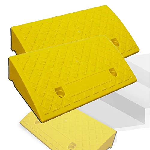 Rampa Umbral Portátil PVC 50x50x19cm para Moto y Silla de Ruedas miniatura 1