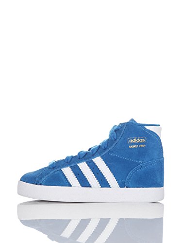adidas Basket Profi I Chaussures Plates Bleu/Blanc EU 19