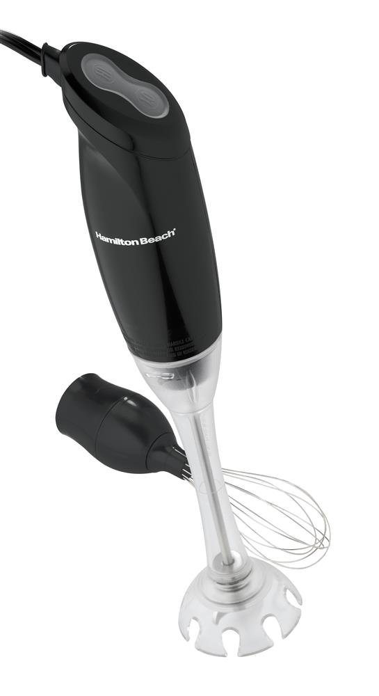Hamilton Beach 59785R 2-Speed Hand Blender with blending wand and whisk attachment