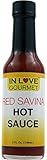In Love Gourmet Red Savina Habanero Hot Sauce 5 fl. oz. Red Sauce, Habanero Pepper Hot Sauce, Super...