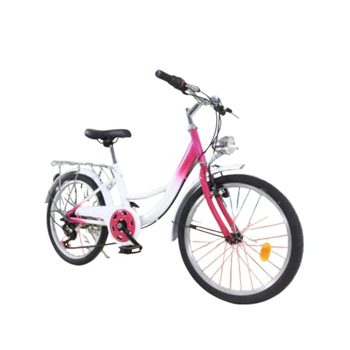 Konfiur 20 Zoll 6-Gang Kinderfahrrad, Fahrräder Jungen Mädchen Outdoor...