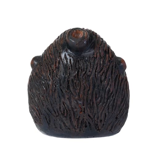 Aztec Death Whistle, Up To125+ Decibels Loud Real Screaming Silbato Azteca Death Whistles Loudest Authentic Human Ehecachichtli Sounding Screams Aztec War Whistle Halloween Costumes Gift (Brown)