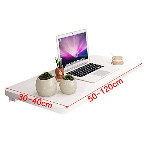 Table murale pliable robuste en mat&eacute;riaux durables pour salle &agrave; manger - 8