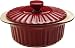 Good Cook 1.5 Quart Ceramic Covered Casserole, Red