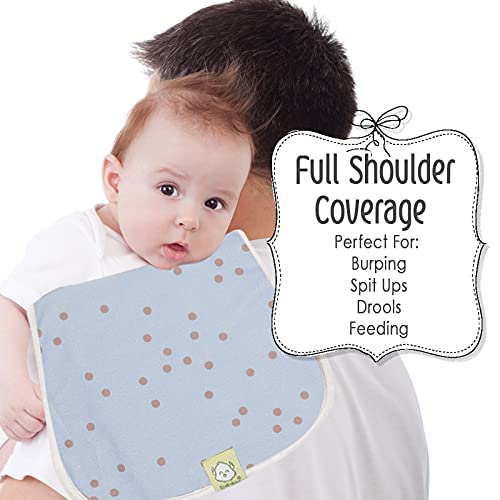 Biologische Spuugdoekjes voor Babyjongens en-meisjes - 5 Stuks Ultra-Absorberende Spuugdoek, Pasgeboren Handdoek - Melk… - Image 4