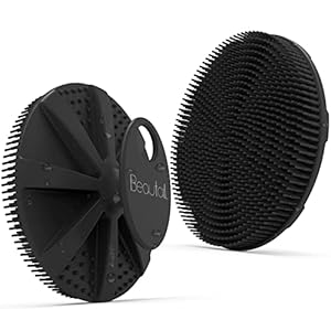 Silicone Body Scrubber, BEAUTAIL Sh...
