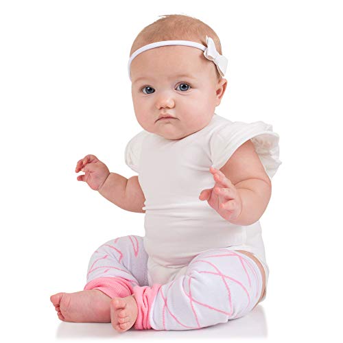 image for juDanzy 3 Pairs of Girls Baby Leg Warmers for Newborn, Infant, Toddler