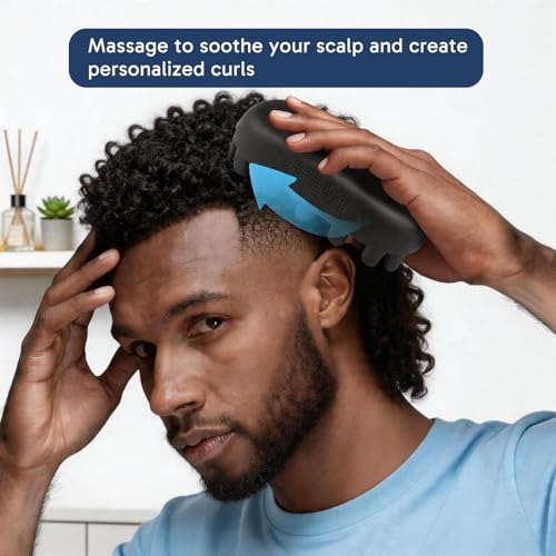 Set de 2 esponjas para rizos y peines afro miniatura 5