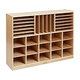 ECR4Kids Birch Multi-Section Storage Cabinet