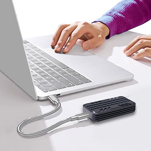 Caja externa para disco M.2 NVMe USB 3.1 Gen2 10Gbps miniatura 7