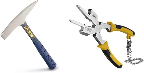 ESTWING Paquete de martillo de soldadura + alicates de soldadura a mano fuertes