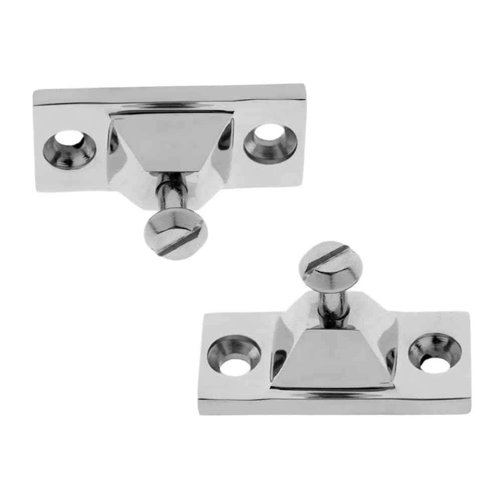Marine Grade Stainless Steel Bimini Boat Side Mount Deck Hinge 2 Pieces