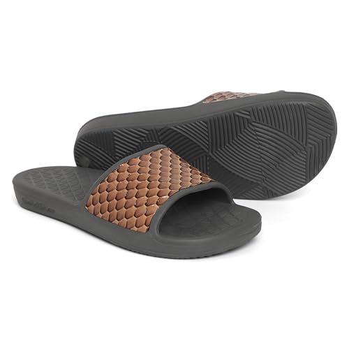 Image of GOLDSTAR DANA-02 Grey Comfortable EVA Waterproof Slippers Flip Flops Chappals Cushioned Sliders Daily Use Slipper Slip-On Slipper /Sliders For Women