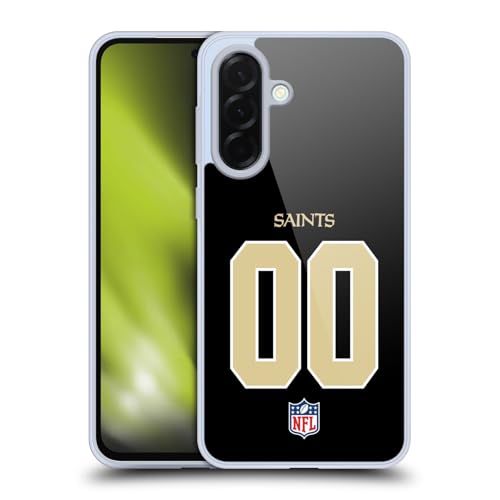 Cadeau fan NFL : Coque personnalisée New Orleans Saints Samsung A36 5G