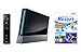 Nintendo Wii Console Black with Wii Sports Resort (Renewed)