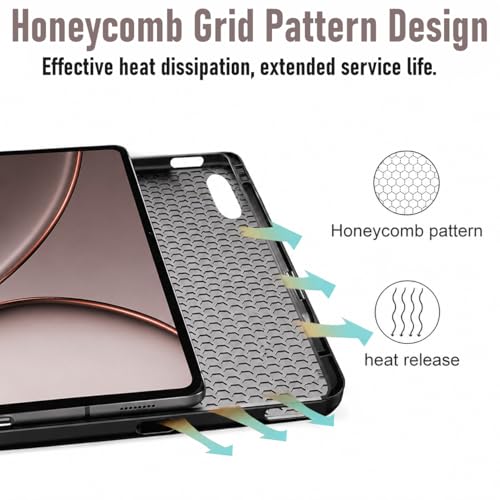 Image of ProElite Case Cover for OnePlus Pad 4 13.2 inch 2026 Case, Deer Flip case Cover for OnePlus Pad 4 13.2 inch 2026 Case with Pen Holder, Wine Red