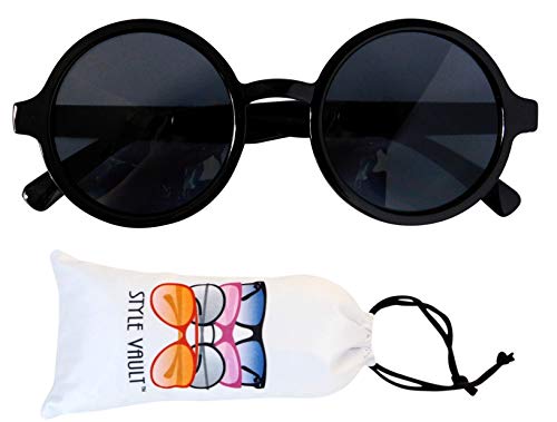 Kd3008 Baby Infant Toddlers Age 0~24 Months Round Retro Sunglasses