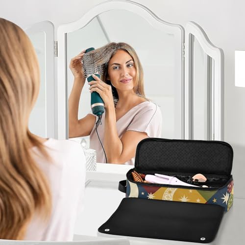 Bolsa de viaje para herramientas de cabello con tapete resistente al calor miniatura 6