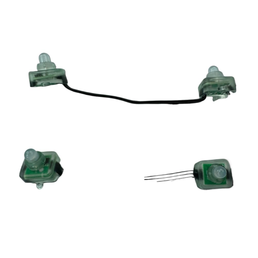 RGB-Pixel-Lichterkette, DC 5 V, quadratisch, 12 mm, WS2811, IC-adressierbar, 3-polig, 18 AWG, schwarzer Draht, 10 cm Abstand, 50 Pixel pro Set, IP68