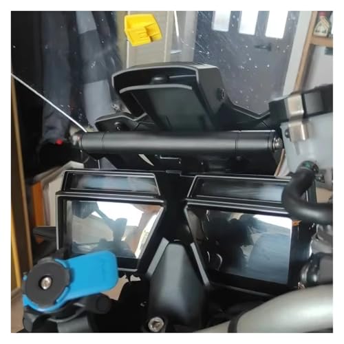 Support téléphone Tracer 9 fixe pour éviter les vibrations GPS