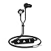 DolTech Crystal Sound Headphones Memory Foam In-Ear Earbuds Heavy Bass Corded Headset Ergo Fit Earphones Tangle Free Built in Microphone for Apple iPhone iPad Samsung Galaxy108 (Silver)