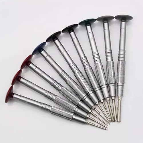 Kit d'outils de réparation de lunettes de 17 pièces avec 8 pinces fines
