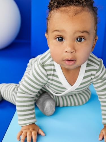 Simple Joys by Carter's Baby Boys 4-Pack Textured Pants Pants