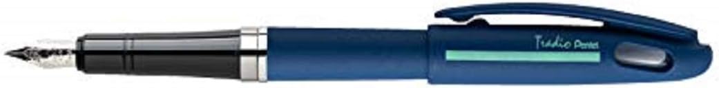 Pentel Tradio TRF99D-C fountain pen Sport Chic, shank khaki matt, refillable blue ink