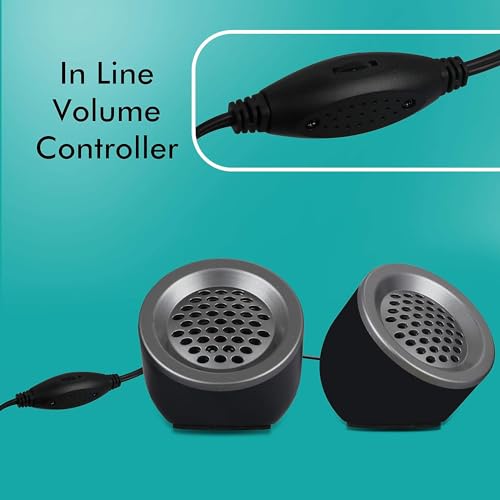 ZEBRONICS Zeb-Pluto 2.0 Multimedia Speaker with Aux Connectivity,USB Powered and Volume Control - Image 5