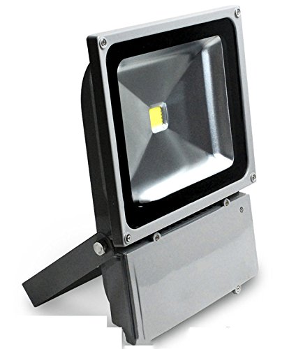 FOCO LED EXTERIOR 100 WATIOS LAMPARA PARED BAJO CONSUMO 100W JARDIN GARAJE A