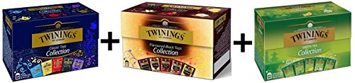 Colección Twinings Classic + Black + Green Teas