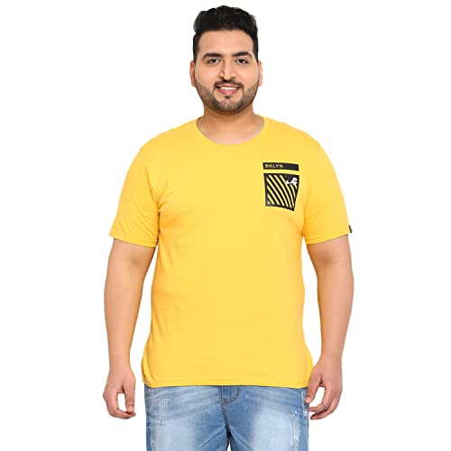 Image of Urbano Plus Men's Graphic Printed Half Sleeve Regular Fit Cotton T-Shirt